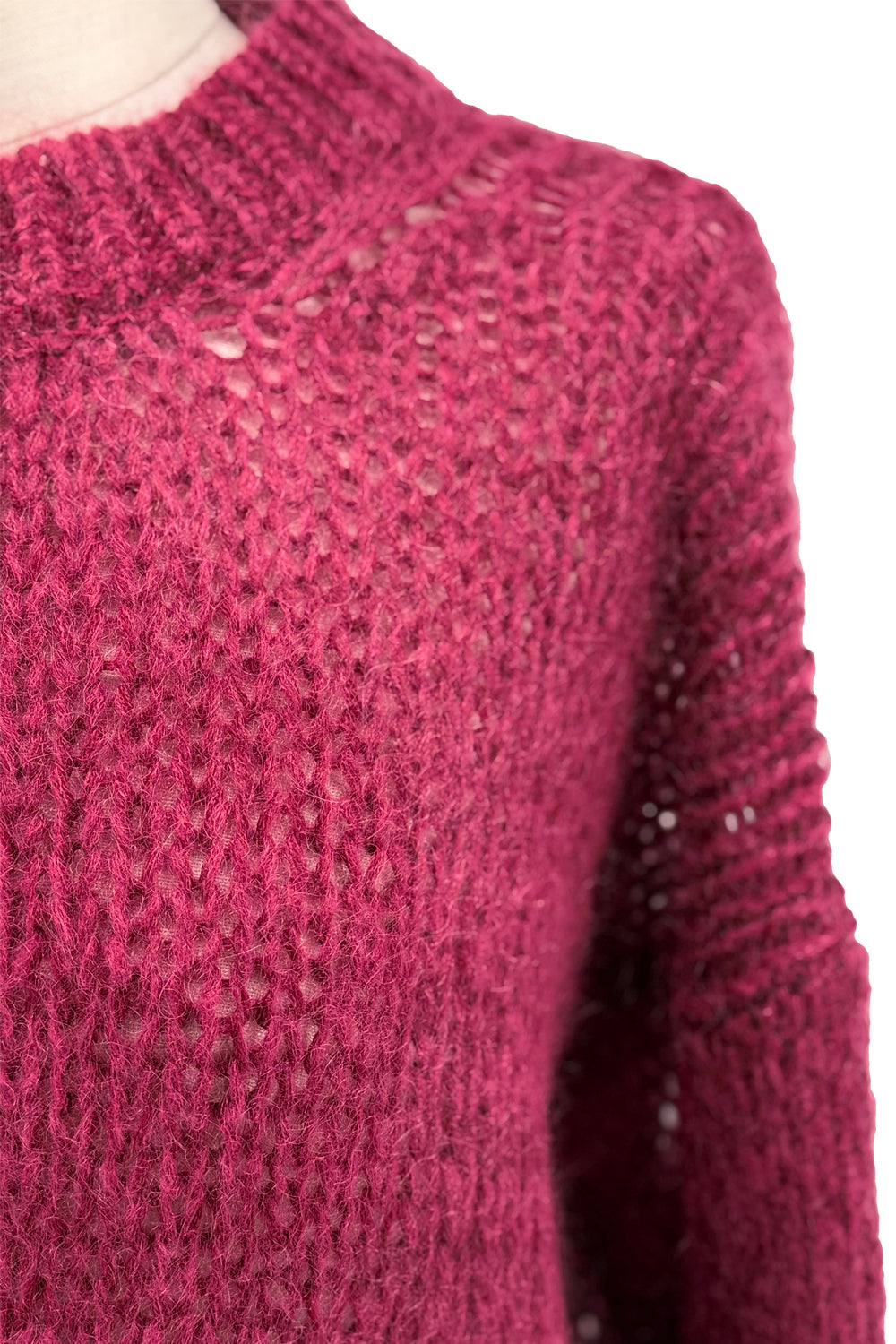 Maglione Girocollo Burgundi