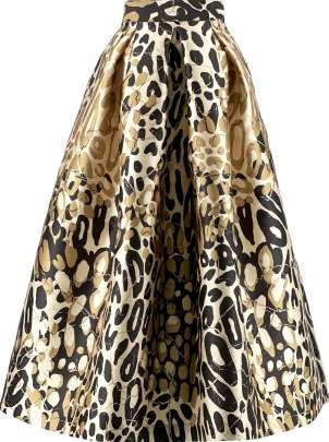 Luna K Jungle Brown Skirt