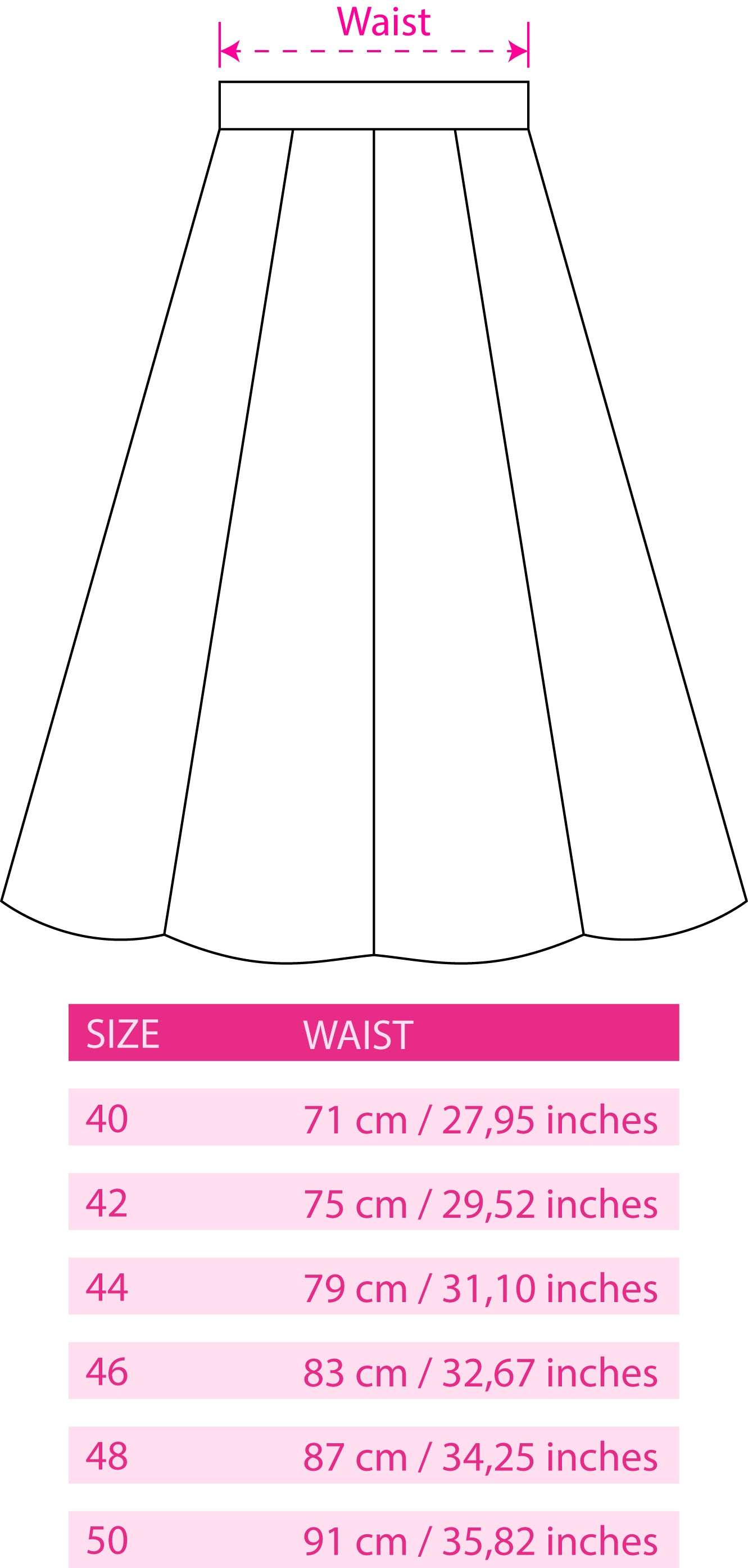 Gonna Luna LX butterfly brown midi skirt high waist with invisible zipper and pockets