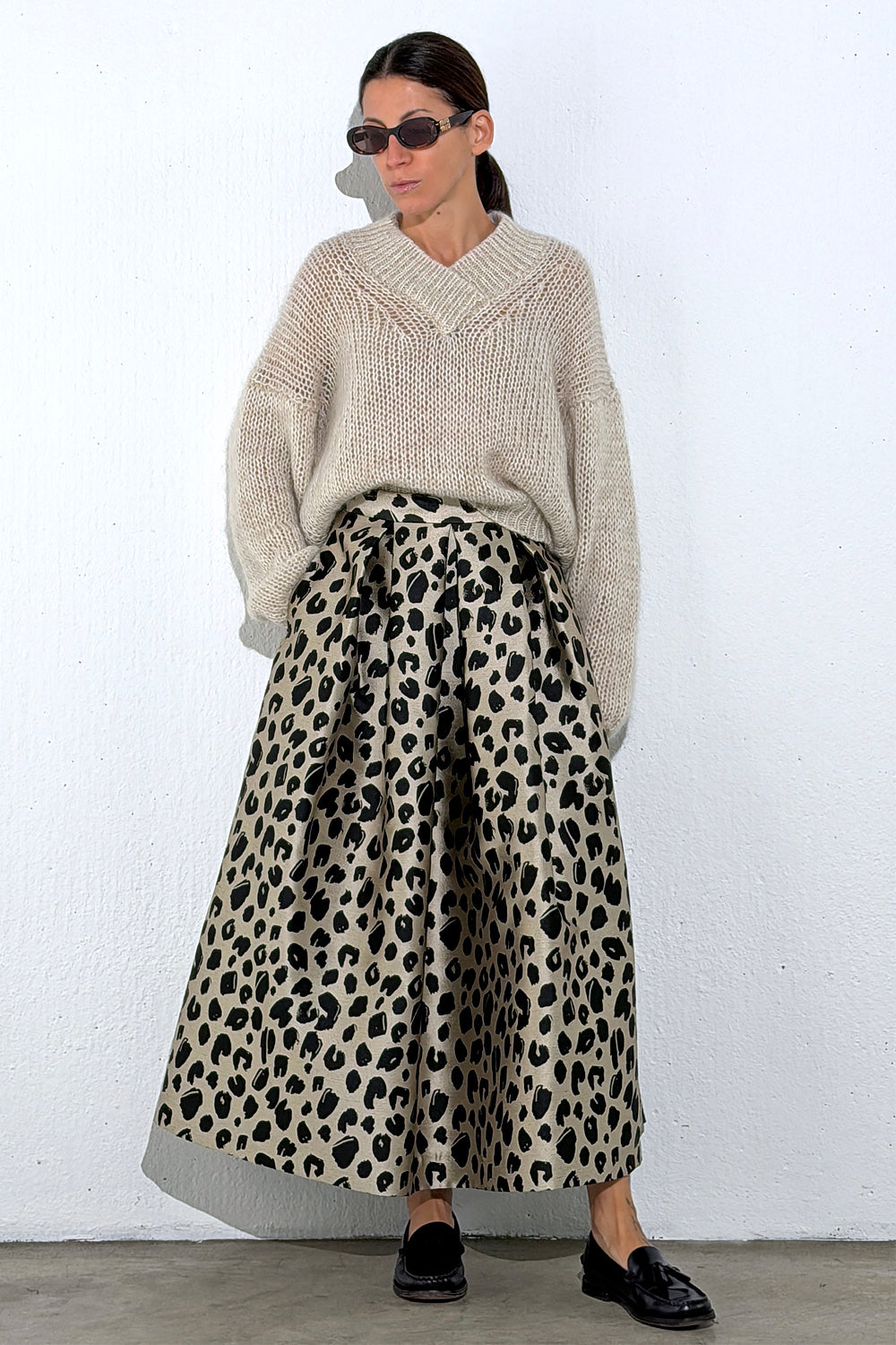 Skirt SK33602-01-Silver