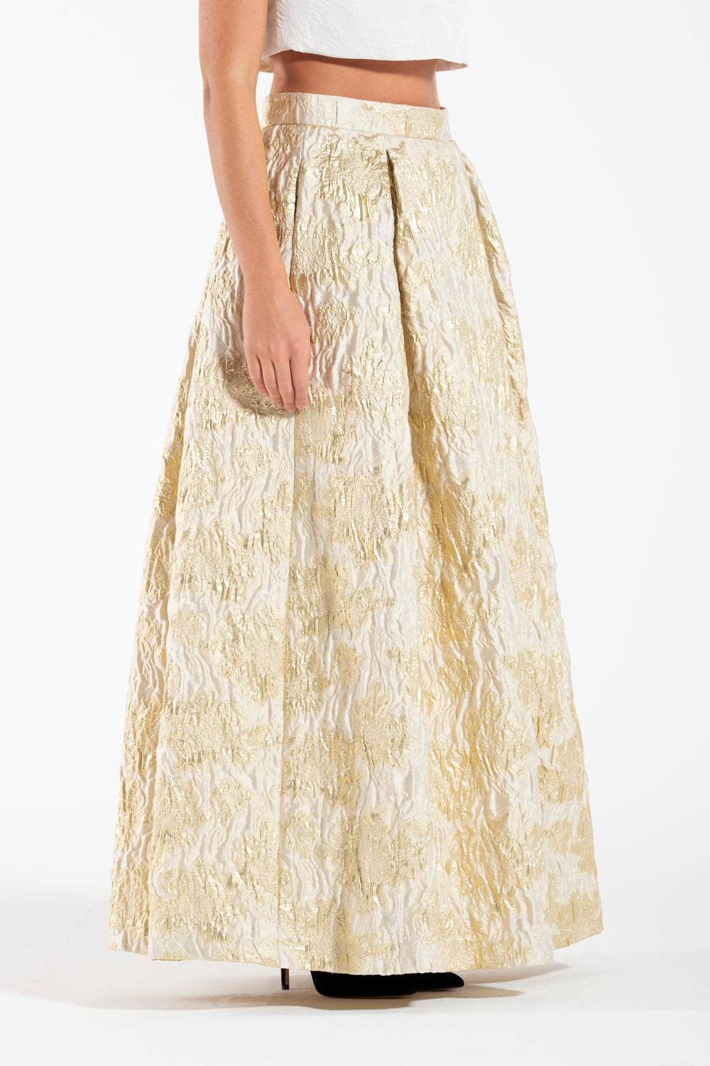 Luna BRX Gold Long Skirt