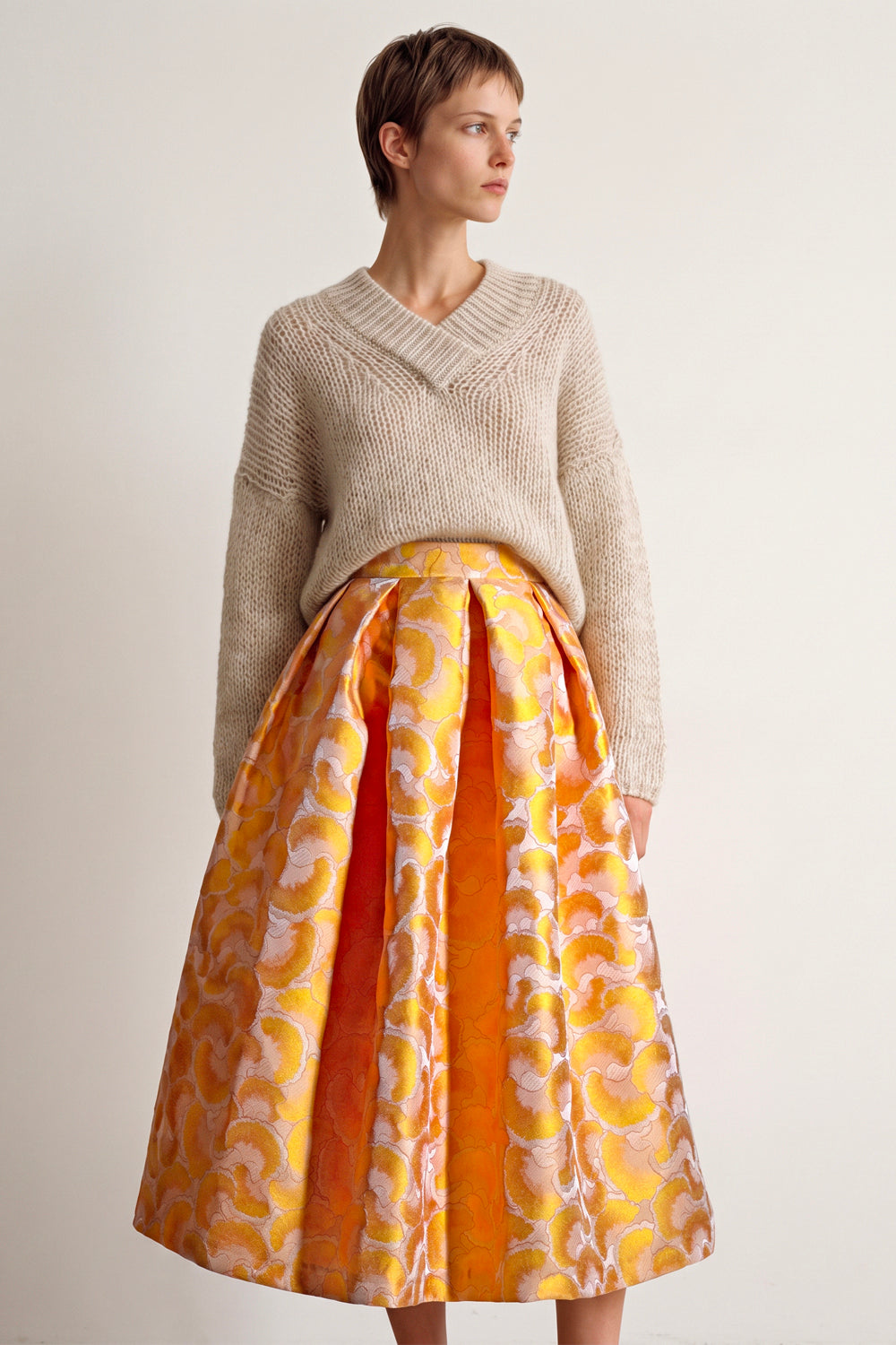 Luna Skirt JQ Ginkgo Orange