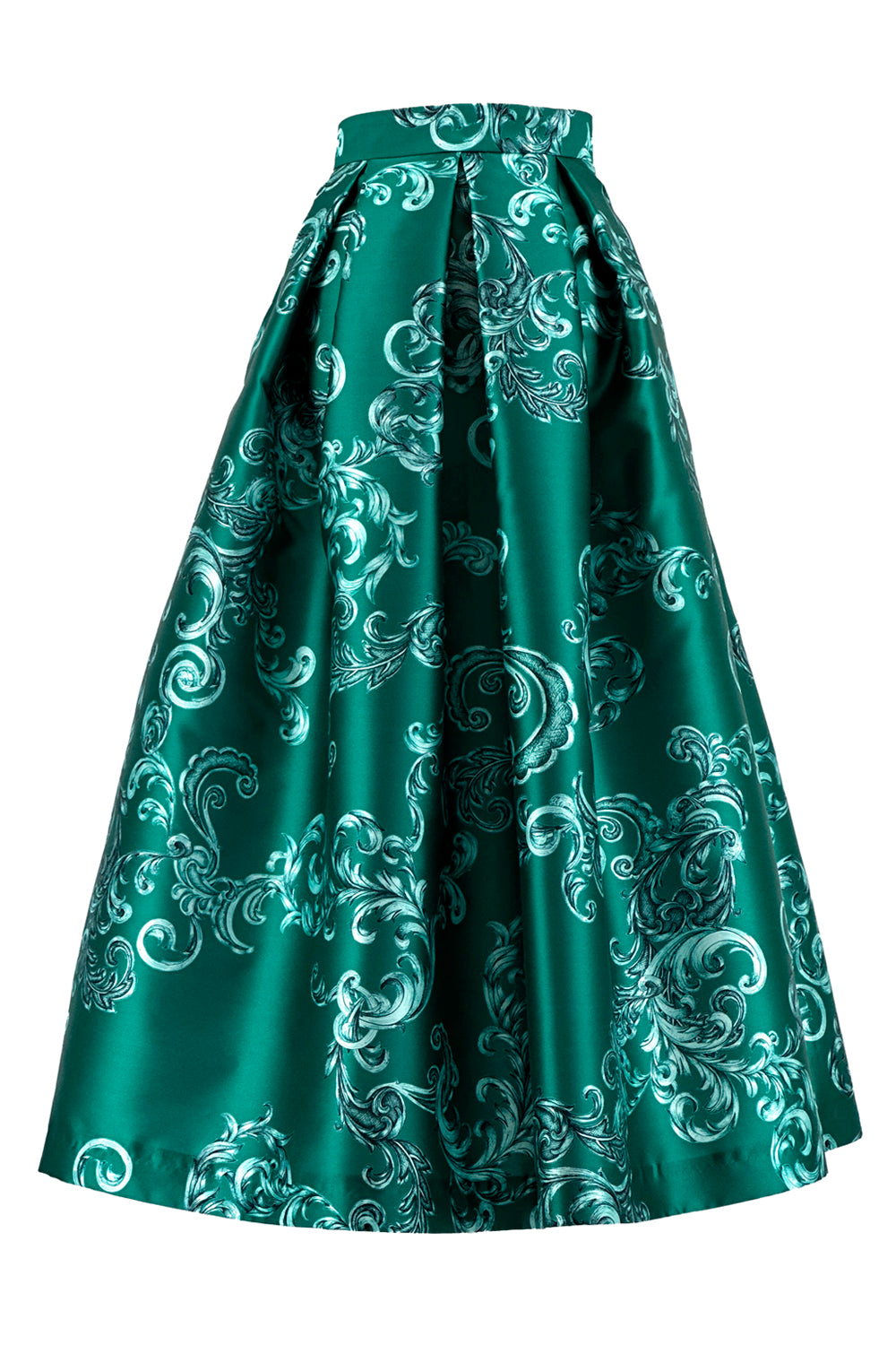 Luna K Royal Green Skirt