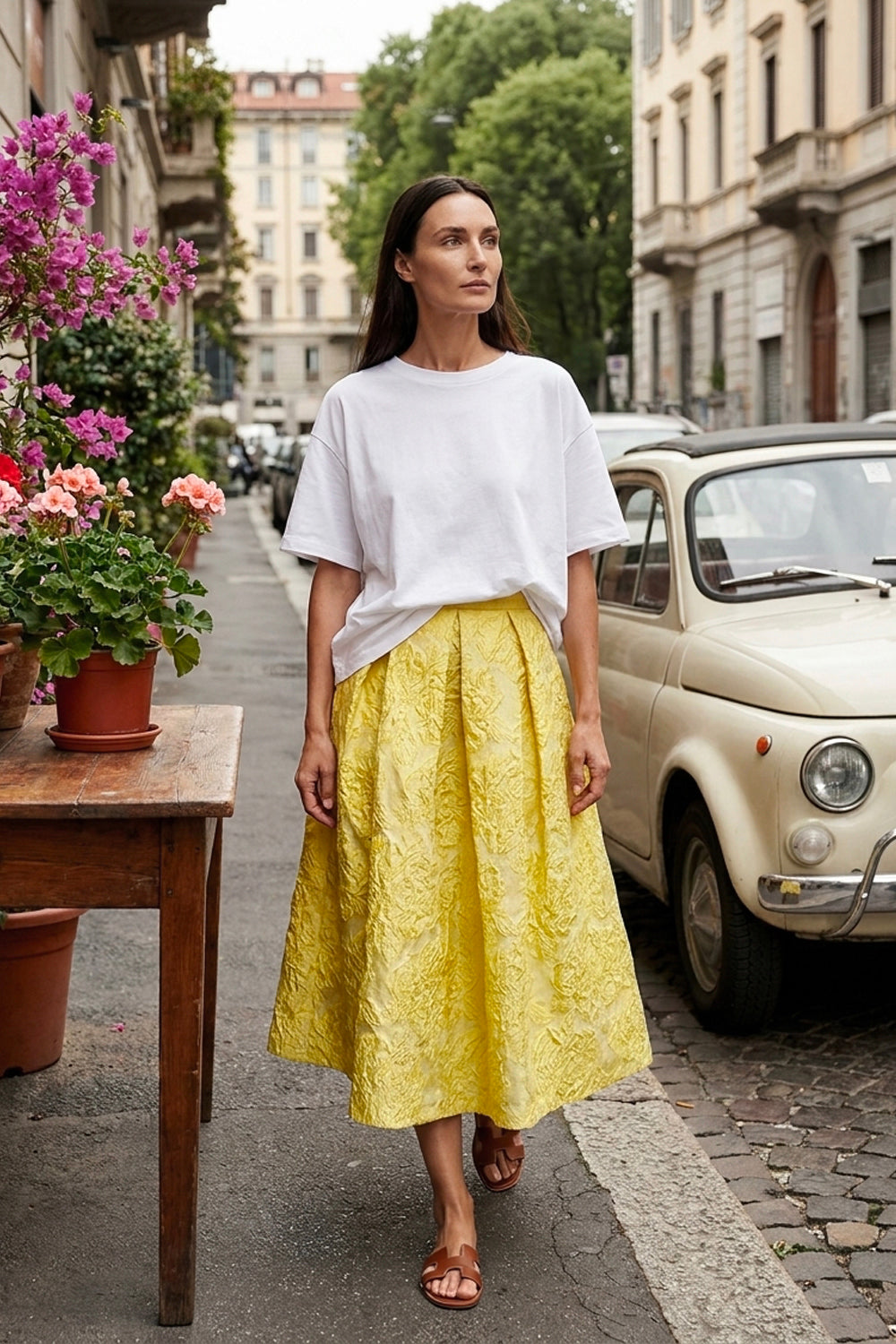 BR Yellow Luna Skirt