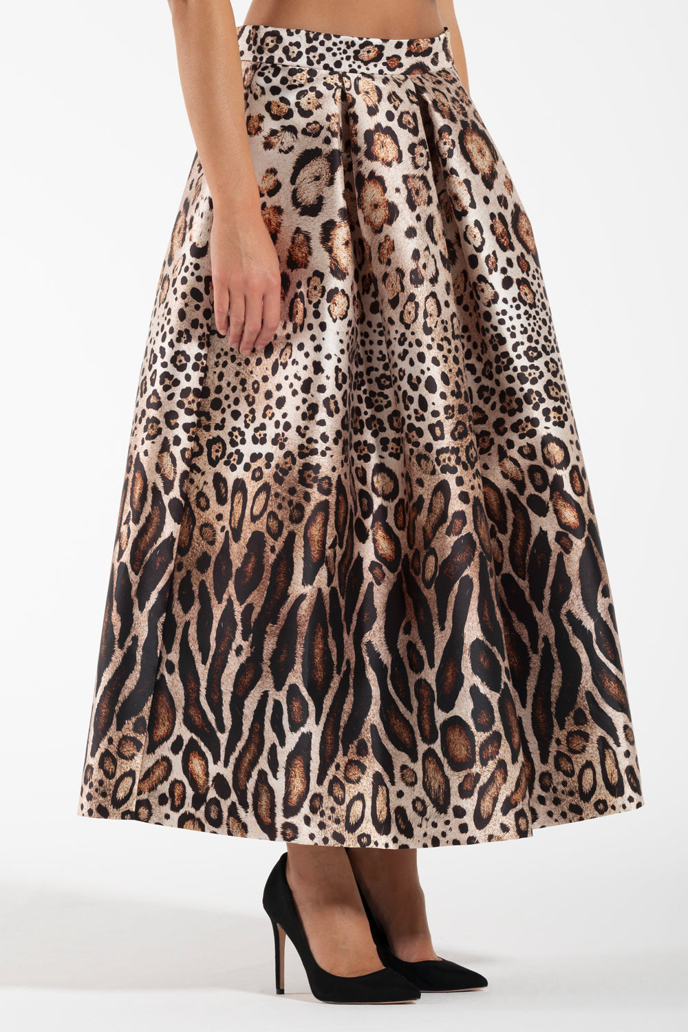 Luna K Anima Degrade Brown Skirt